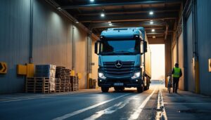 Quelles sont les normes d’accès des véhicules en baie logistique ?