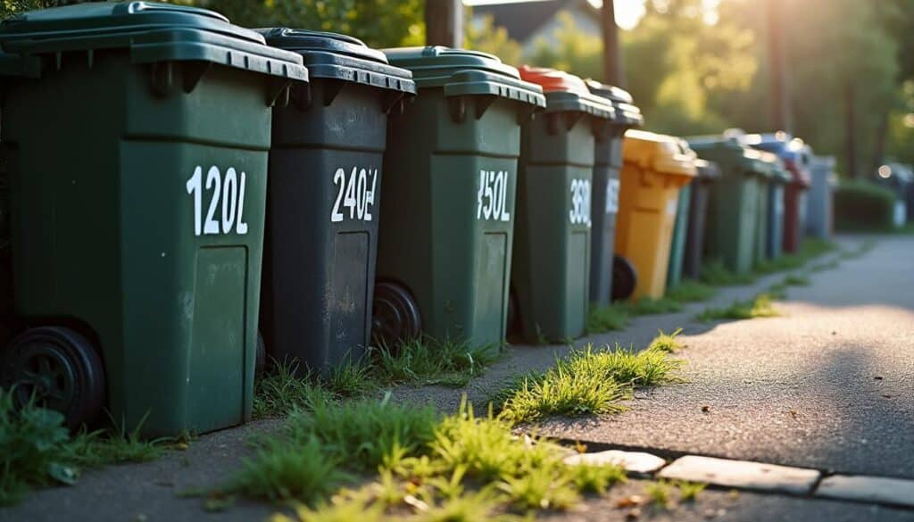 Conteneur poubelle : quelles dimensions choisir selon vos besoins