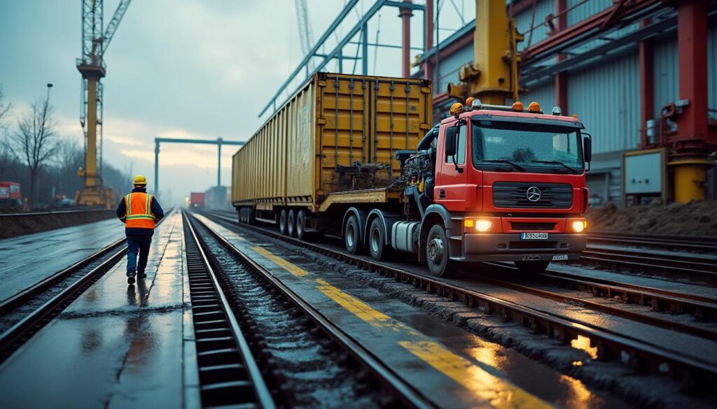 Quelle réglementation encadre le transport de pelles de chantier ?
