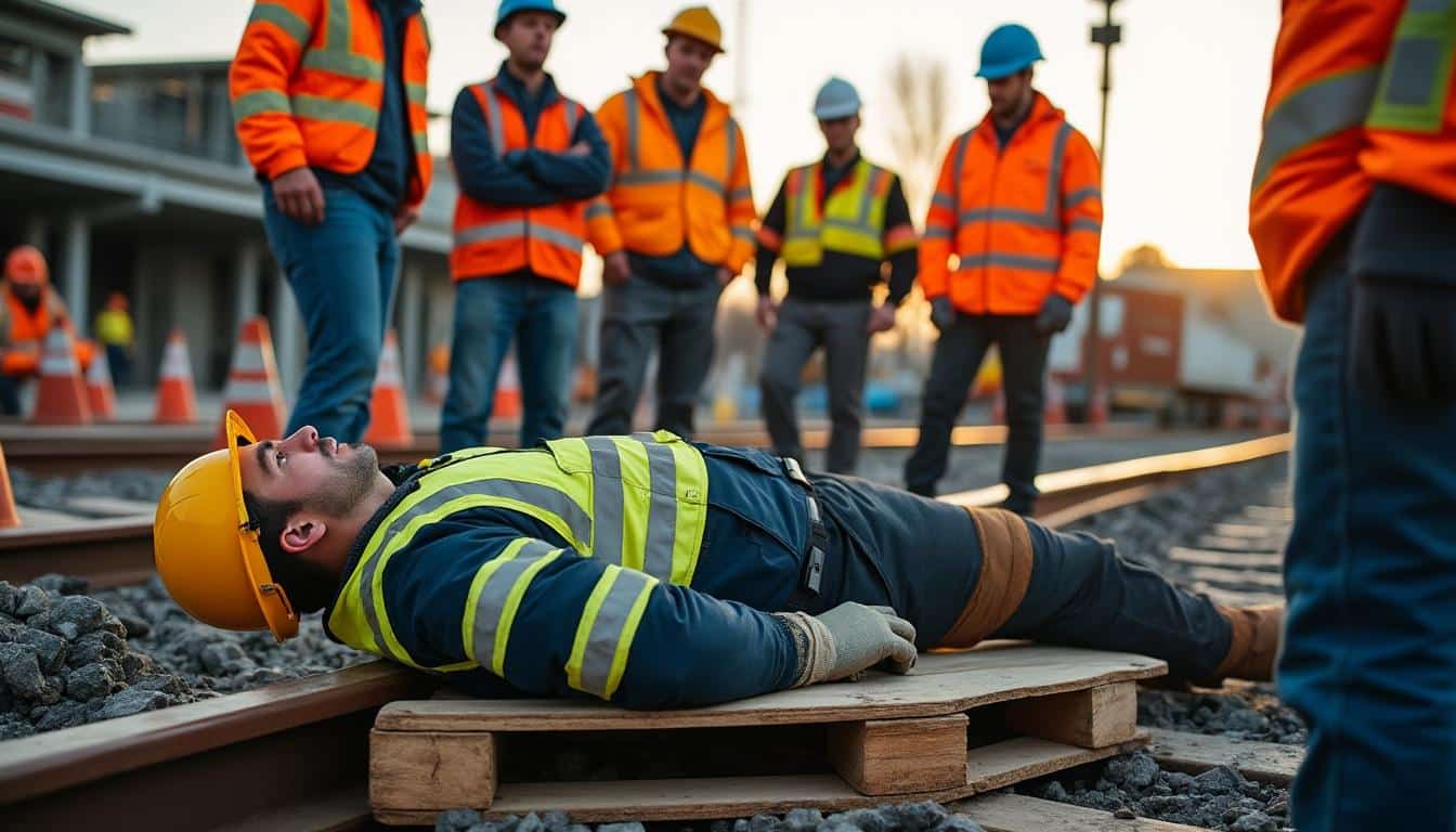 Illustration: Comprendre ce qu’est un accident de travail dans le secteur du BTP