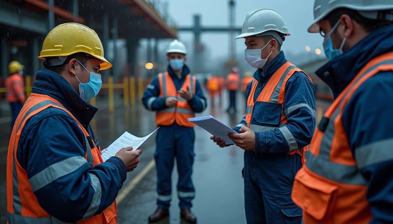 Illustration: Les règles légales qui encadrent les intempéries dans le secteur du BTP