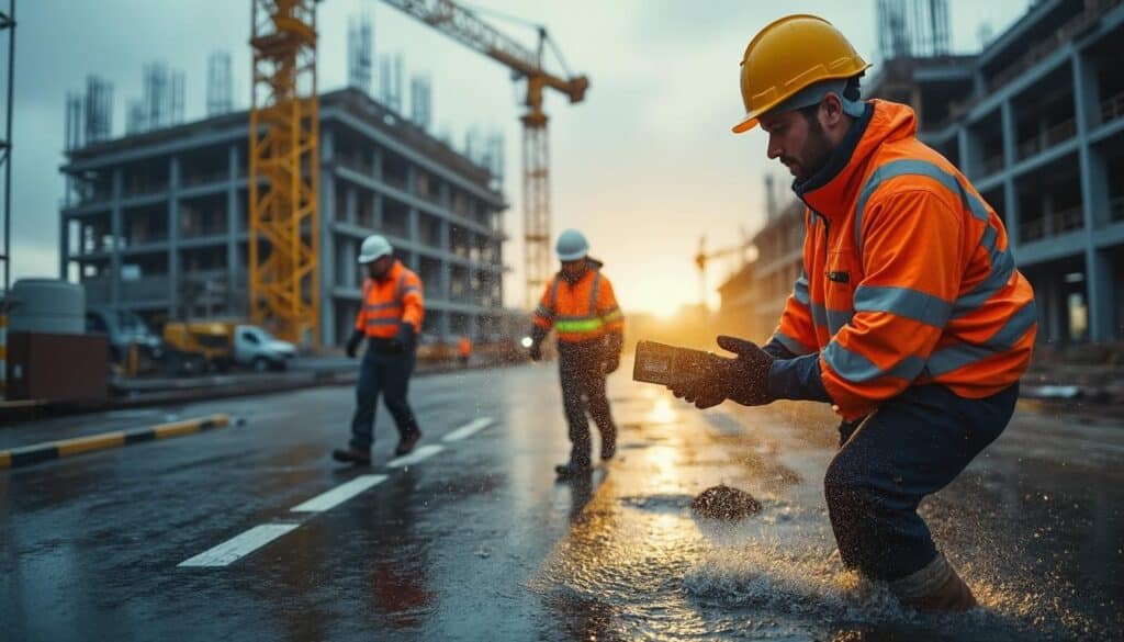 Intempéries dans le BTP : gérer les aléas pour sécuriser les chantiers