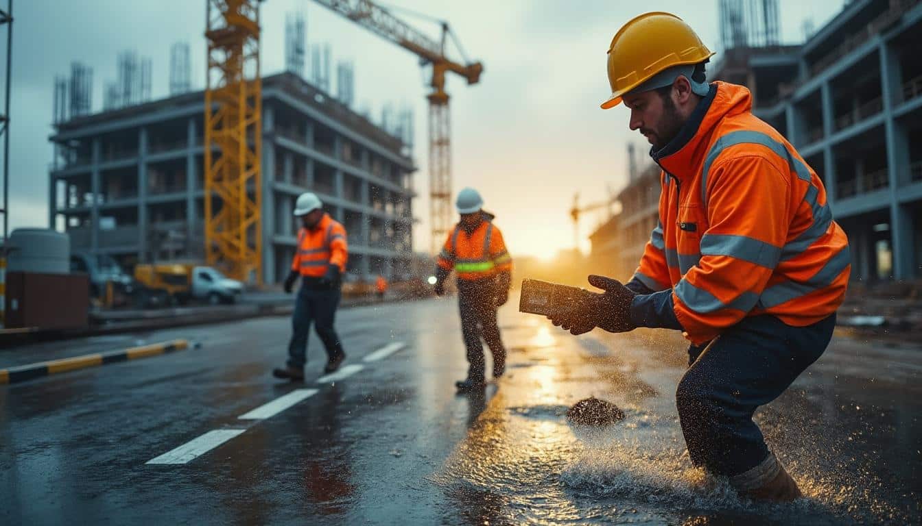 Intempéries dans le BTP : gérer les aléas pour sécuriser les chantiers