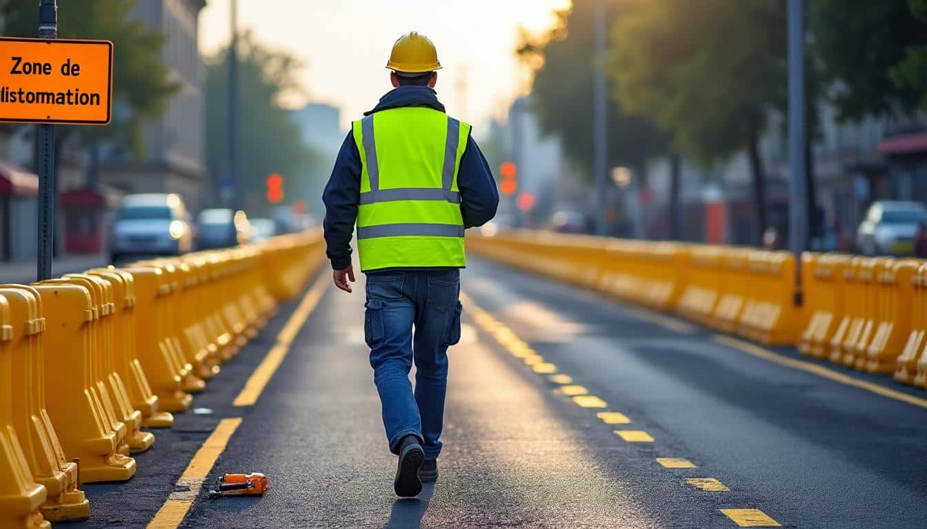 Illustration: Comprendre ce qu’est la zone de déplacement dans le BTP