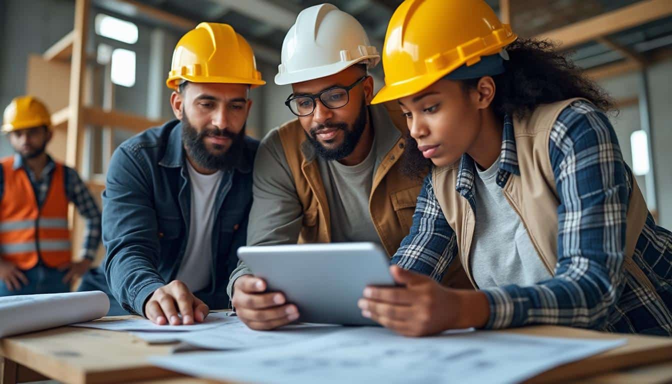 Illustration: Comment la plateforme Mon-Cercle-BTP révolutionne la filière bâtiment