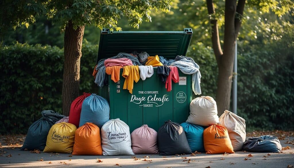 Conteneur à vêtements : guide complet pour un tri efficace et durable