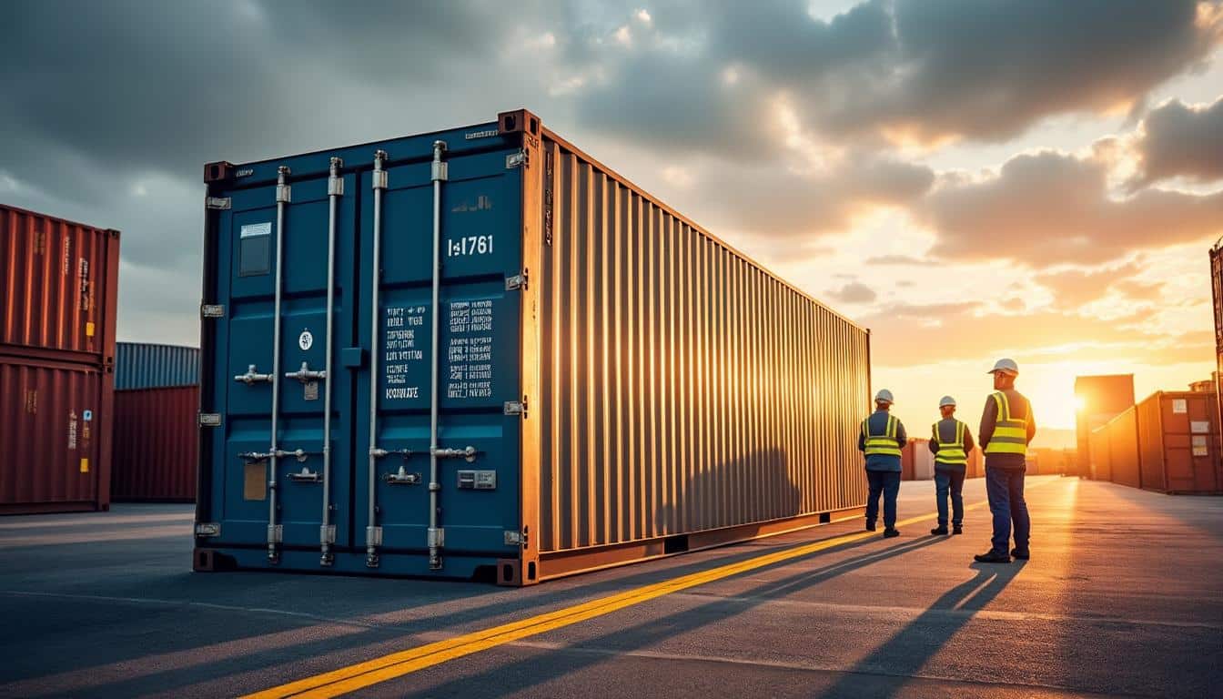 Illustration: Comprendre les caractéristiques essentielles du container de 40 pieds