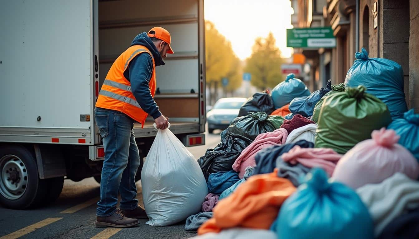 Illustration: Comprendre le rôle essentiel du collecteur de vêtements dans la chaîne du textile
