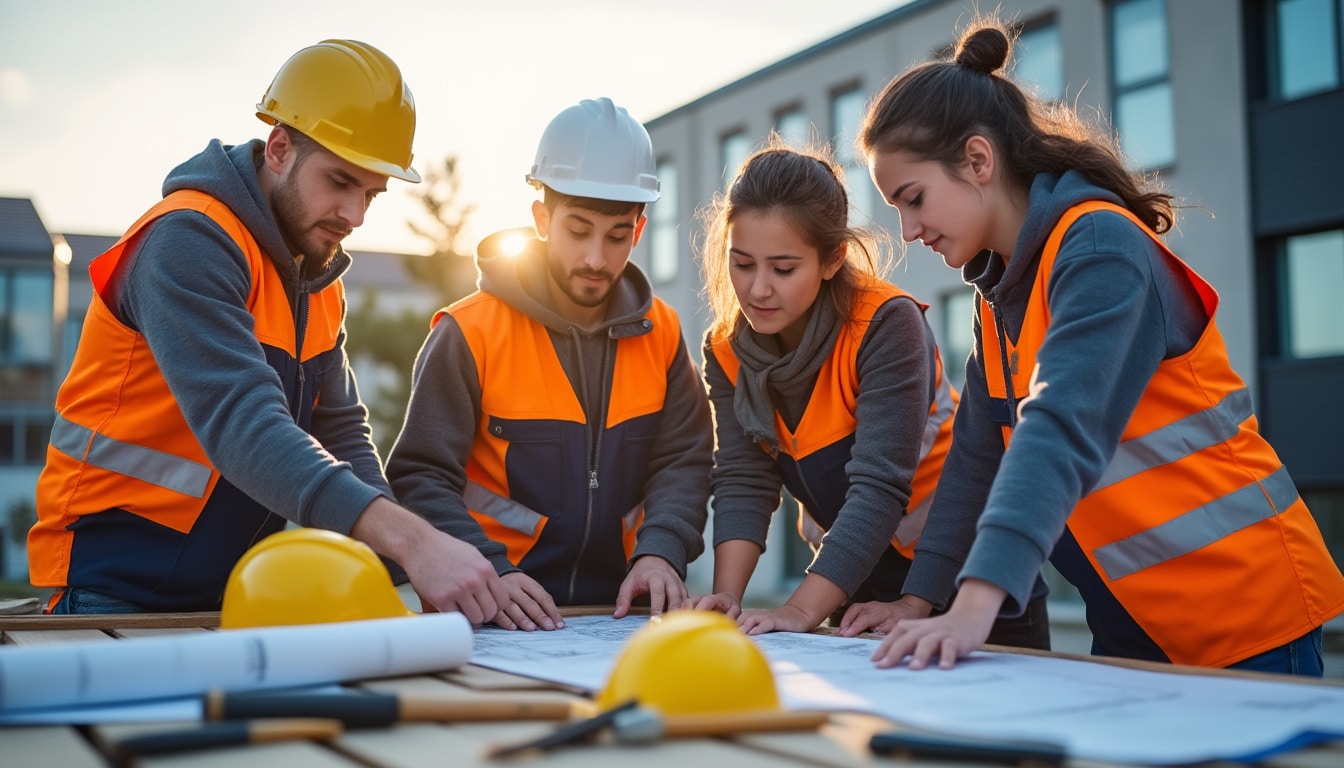 Illustration: Pourquoi choisir une formation en bâtiment et travaux publics à Clermont-Ferrand ?