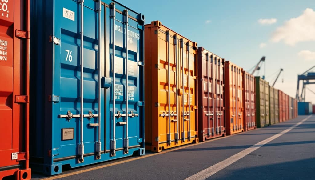 Dimensions du container maritime : guide complet des tailles et usages