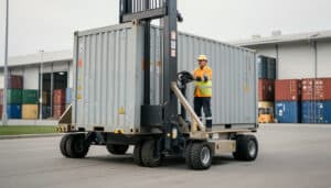 Chariot porte-conteneur : bien le choisir et l’utiliser